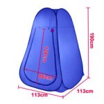 Pop Up Privacy Shower Tent – Blue