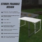 120cm Folding Aluminium Camping Table