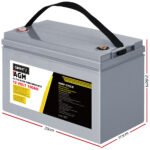 Giantz 100AH Deep Cycle AGM Battery
