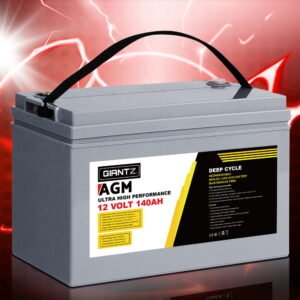 Giantz 140AH Deep Cycle AGM Battery