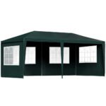 3 x 6m Gazebo with 4 Wall Panels