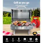Grillz Portable Gas BBQ with Grill