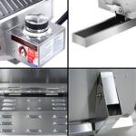 Grillz Portable Gas BBQ with Solid Plate