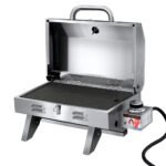 Grillz Portable Gas BBQ with Solid Plate