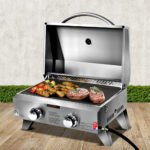 Grillz 2-Burner Portable Camping BBQ