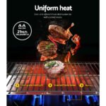 Grillz 2-Burner Portable Camping BBQ