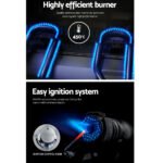 Grillz 2-Burner Portable Camping BBQ