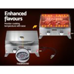 Grillz 2-Burner Portable Camping BBQ