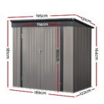 Giantz Outdoor Garden Shed 1.95 x 1.31m