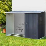 Giantz Shed and Storage Shelter 2.49 x 1.04m