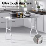 Stainless Steel Foldable Kitchen Table