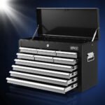 Gianzt 10-Drawer Tool Box – Black and Grey