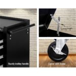 Giantz 14-Drawer Tool Trolley – Black