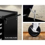 Giantz 14-Drawer Tool Trolley – Black and Grey