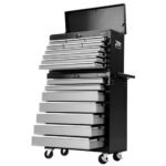 Giantz 17-Drawer Tool Chest – Black and Grey