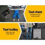 Giantz 7-Draw Tool Box – Black and Grey