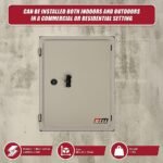 Steel Electrical Junction Box Enclosure – 400 x 300 x 200mm