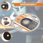 100 x 125mm (5″) Cutoff Grinding Discs