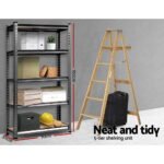 Giantz 1.5m Steel Garage Shelves x 2