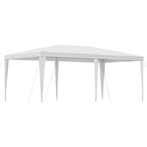 3 x 6m Outdoor Gazebo - White