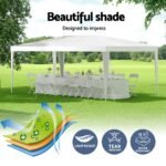 3 x 6m Outdoor Gazebo – White