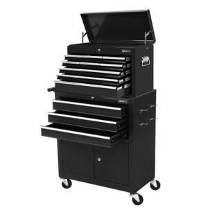 Giantz 12-Drawer Tool Chest - Black