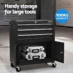 Giantz 12-Drawer Tool Chest – Black