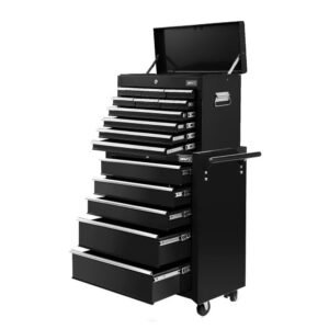 Giantz 15-Drawer Tool Chest - Black