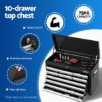 Giantz 15-Drawer Tool Chest – Black & Grey