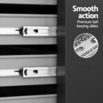 Giantz 15-Drawer Tool Chest – Black & Grey