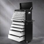 Giantz 15-Drawer Tool Chest – Black & Grey