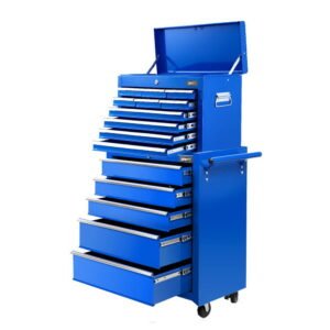 Giantz 15-Drawer Tool Chest - Blue