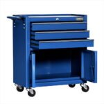 Giantz 3-Drawer Tool Chest Workbench Trolley – Blue