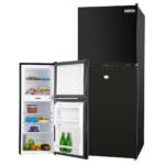 Gecko 95L Portable Dual Door Fridge/Freezer 12V/24V/240V – Black