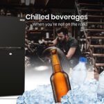 Gecko 95L Portable Dual Door Fridge/Freezer 12V/24V/240V – Black