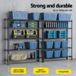 Giantz 1.8 x 1.2m 5-Tier Garage Shelving Rack x 2