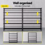 Giantz 1.8 x 1.2m 5-Tier Garage Shelving Rack x 2
