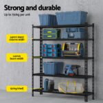 Giantz 1.8 x 1.2m 5-Tier Garage Shelving Rack x 5