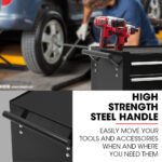 BULLET Pro 7 Drawer Tool Box Cabinet Trolley – Black