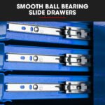 Bullet Pro 3 Drawer Tool Box Cabinet Trolley – Blue