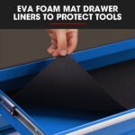 Bullet Pro 3 Drawer Tool Box Cabinet Trolley – Blue