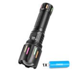 30W High Brightness LED Flashlight with Digital Display