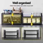 Giantz 0.9M Garage Shelving Workbench Rack x 2