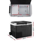 Glacio 30L Portable Car Fridge, 12V/24V/240V
