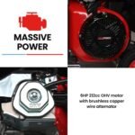 Genpower GP3600i 3.2kW Open Frame Inverter Generator