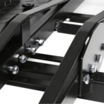 Tow-Hitch Mounted Motorcycle Carrier