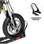 Tow-Hitch Mounted Motorcycle Carrier