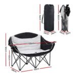 Weisshorn Double Camping Moon Chair