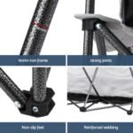 Weisshorn Double Camping Moon Chair