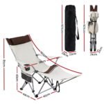 Weisshorn Adjustable Reclining Camping Chair